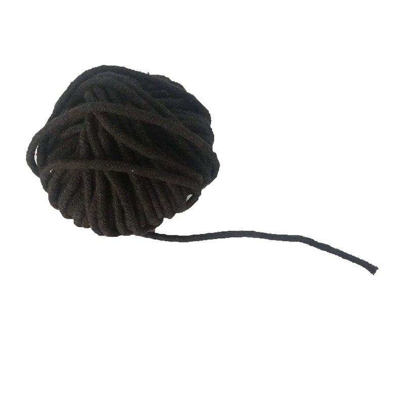 YADNESH Black Cotton Thread(1 mm Thick)-Kala DHAGA- Nazar String-Kalwa RAKSHA Sutra-Evil Eye Protection THREAD-30 Meters (Black Cotton) - Image 1